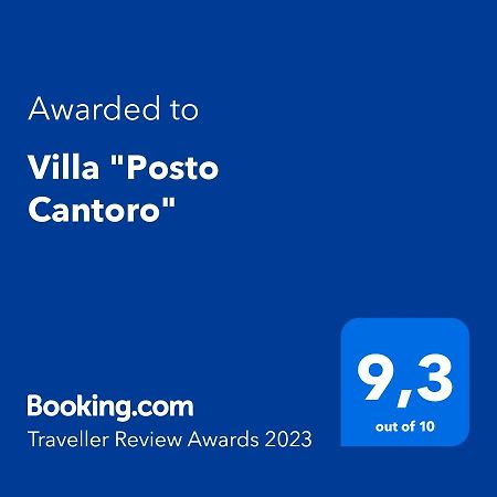Villa "Posto Cantoro" Марина-ді-Песколузе Екстер'єр фото